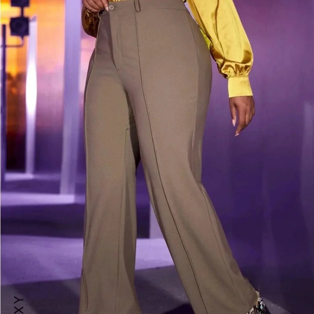 High Waist Straight Leg pants size 1X - Picture 2 of 4